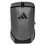 125P  ADIDAS PU SPORTS BACKPACK  (GREY/BLACK)